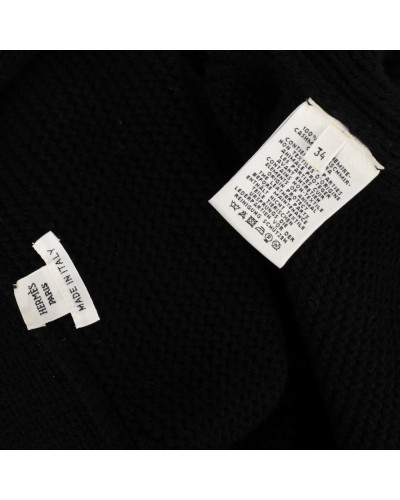 Hermes Sweter czarny