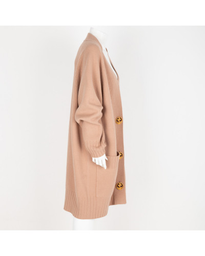 Louis Vuitton Sweter jasnoróżowy