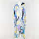 Emilio Pucci narzutka w kolorowe wzory