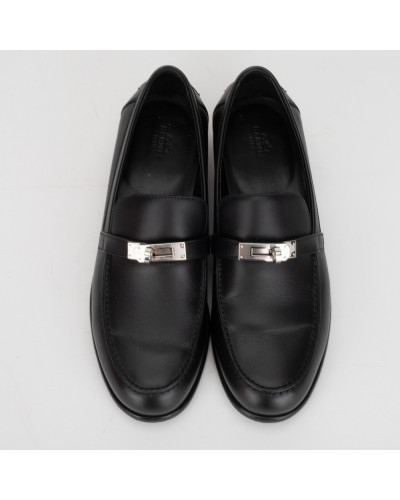 Hermes Loafersy czarne