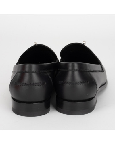 Hermes Loafersy czarne