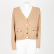 Gucci Sweter bezowy (przetarcia na guzikach)