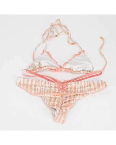 Beach Bunny Kostium kąpielowy irozowuy w panterkę