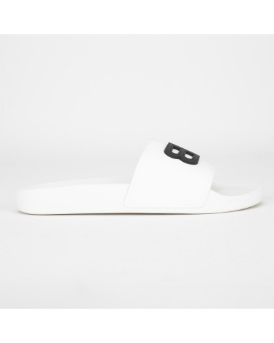 Balenciaga Klapki białe