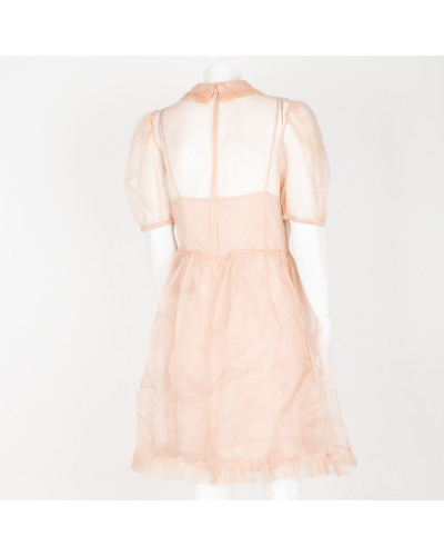 Red Valentino Sukienka beżowa tiulowa