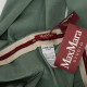 Max Mara Spodnie zielone w kant