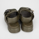 Givenchy Klapki khaki na platformie