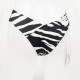 Stella McCartney dół od kostiumu zebra