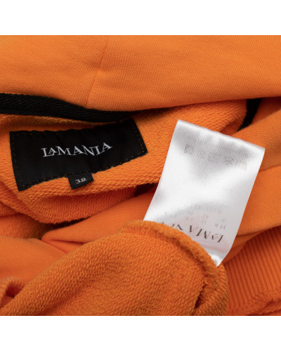 La Mania Bluza pomarańczowa z kapturem