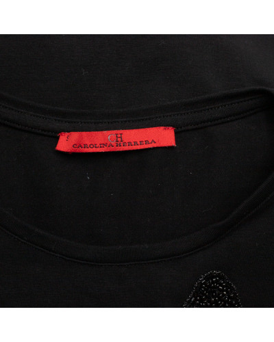 Carolina Herrera czarny T-shirt