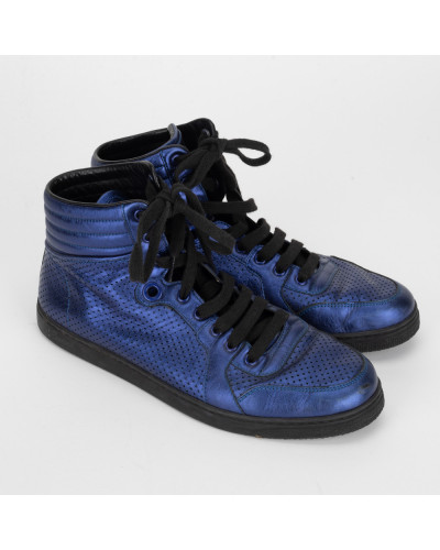 Gucci Sportowy biebieskie  męskie trampki