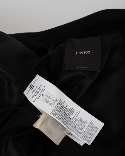 Pinko Marynarka czarna prosta