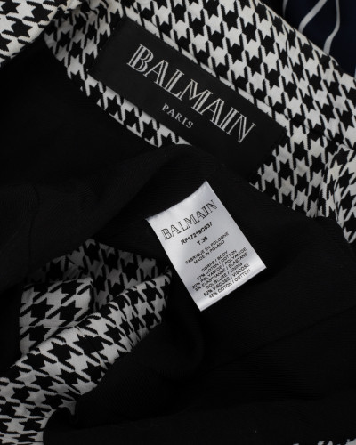 Balmain Marynarka i żakiet w pepitkę