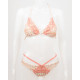 Beach Bunny Kostium kąpielowy irozowuy w panterkę