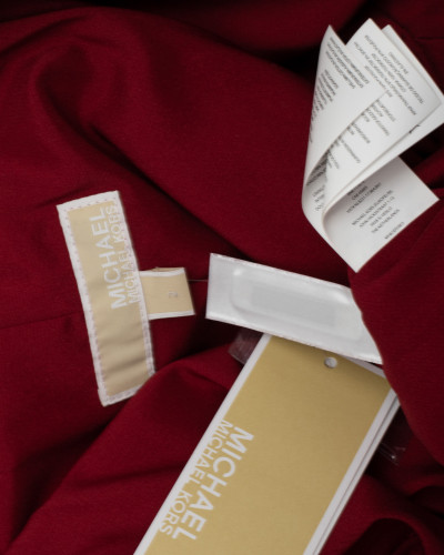 Michael Kors Marynarka czerwona aksamitna