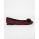 Salvatore Ferragamo czerwone baleriny