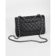 Chanel  Torebka czarna jumbo Caviar