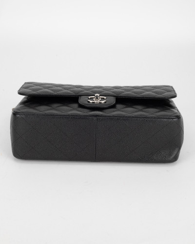 Chanel  Torebka czarna jumbo Caviar