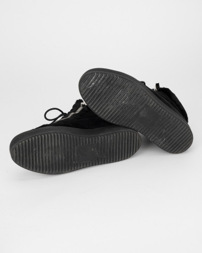 Giuseppe Zanotti  Sportowe buty z kozuchem