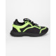 Givenchy Buty czarnp zielone Runner