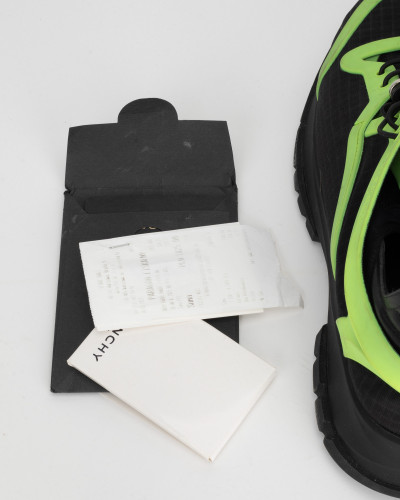 Givenchy Buty czarnp zielone Runner