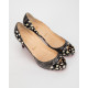 Christian Louboutin Szpilki czarne we wzorki