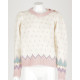 Love Shack Fancy  kremowy sweter