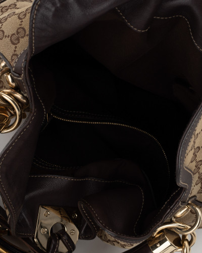 Gucci Torebka brązowa torba Indy