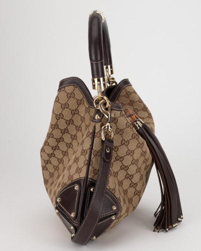 Gucci Torebka brązowa torba Indy