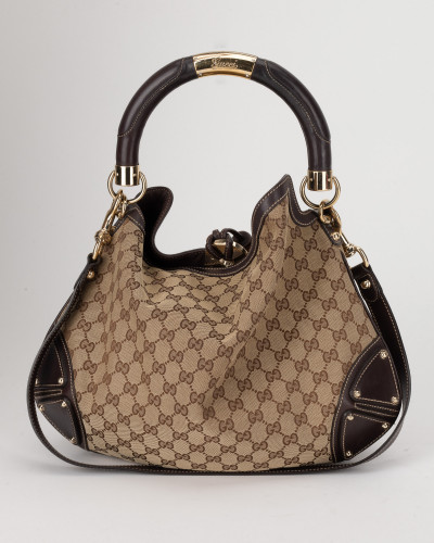 Gucci Torebka brązowa torba Indy