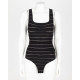 Balmain Ubranie Body czarne w logo