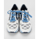 Michael Kors Sportowy biale w niebieskie logo