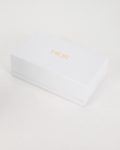 Dior Okulary przeciwsłoneczne kanciaste w białym pudelku i kartoniku