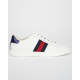 Gucci Buty ace bialy-granat