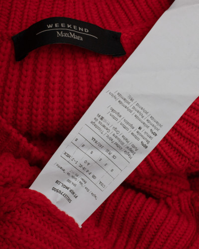 Max Mara Sweter czerwony