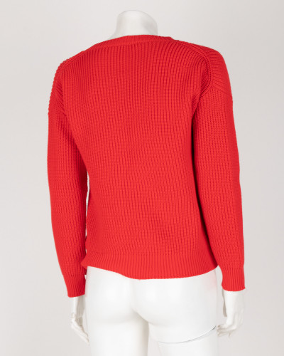 Max Mara Sweter czerwony