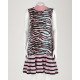 Kenzo x H&M Collaboration Sukienka zebra róż