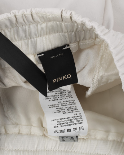 Pinko Spodnie  na gumce ala skóra
