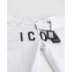 Dsquared2 Jeansy białe z logo