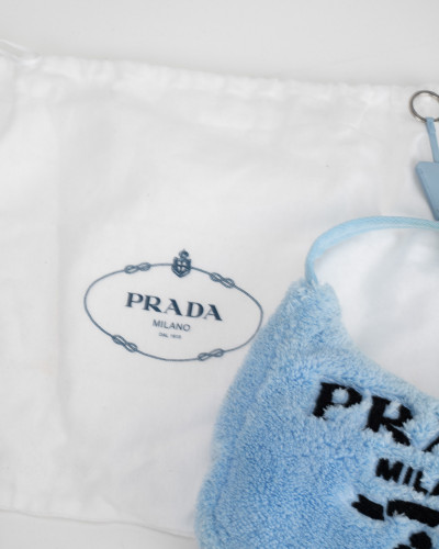Prada Torebka niebieska futrzana