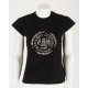 Ermanno Scervino T-shirt czarny z kamieniami