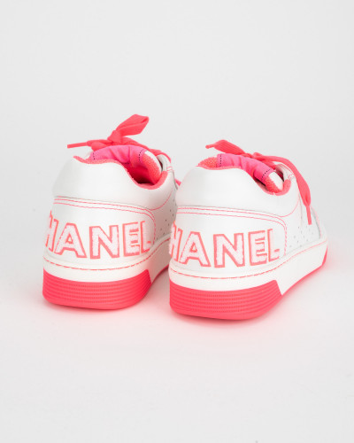Chanel  Sportowe neonowe buty