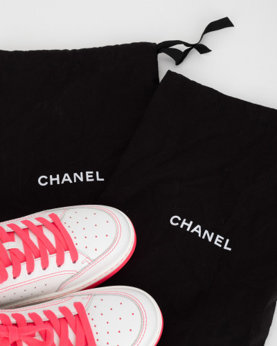 Chanel  Sportowe neonowe buty