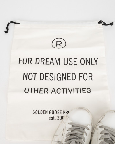 Golden Goose Sportowe biało brązowe