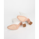 Stuart Weitzman biale botki na obcasie