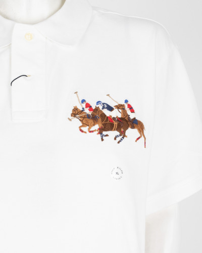 Ralph Lauren Koszulka polo biała XL
