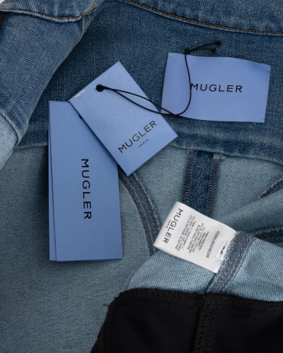 Mugler Kurtka jeansowa