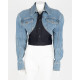 Mugler Kurtka jeansowa