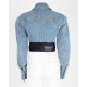Mugler Kurtka jeansowa