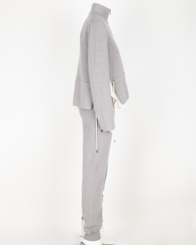 Moncler Dres szary komplet dresowy